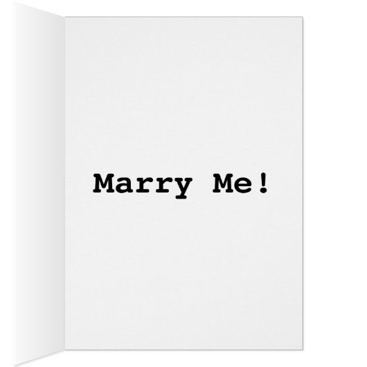 Voorstel Ik ben geen kippenmarry! 10,8 x 14 cm (Binnen (Rechts))