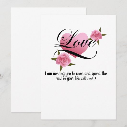 Voorstel  kaart (Voorkant / Achterkant)