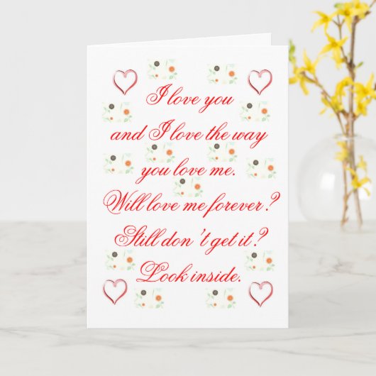 Voorstel Kaart (Gele Bloem)