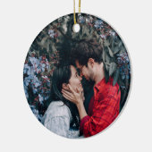 Voorstel koppelen Fotoversiering & persoonlijk ber Keramisch Ornament (Links)