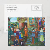 Voorstel, Mario Keglevic Art Briefkaart (Voorkant / Achterkant)