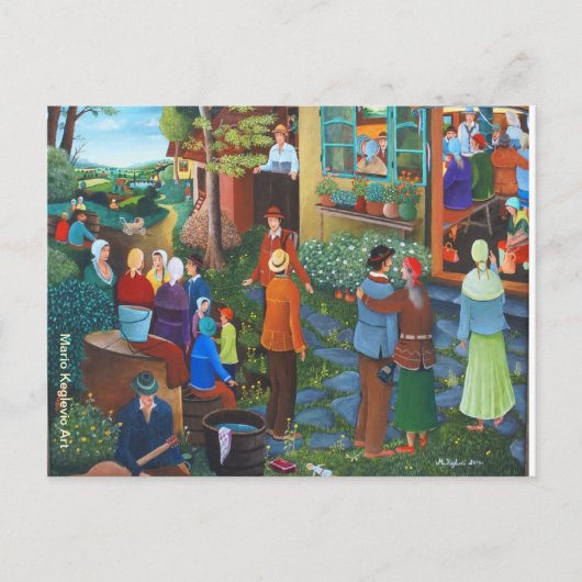 Voorstel, Mario Keglevic Art Briefkaart (Voorkant)