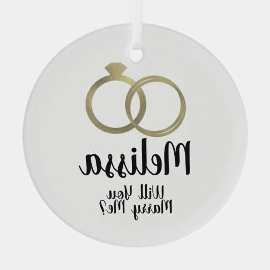 Voorstel Ornament - Wil je me laten stralen? (Achterkant)