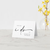 Voorstel voor bruidsmeisje Ere-juffrouw vraagt bru Kaart (Gele Bloem)