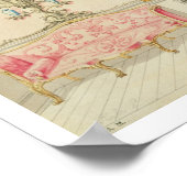 Voorstel voor een binnenruimte voor tekeningen, 17 poster (Hoek)