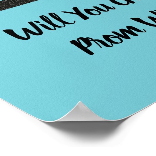 Voorstel voor een idee - Vraag naar schooldansen Poster (Hoek)