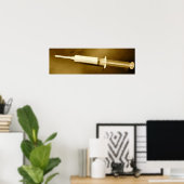 Voorstel voor een sepia-poster poster (Thuiskantoor)