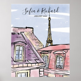 Voorstel voor een Verloving van Parijs, cadeau voo Poster