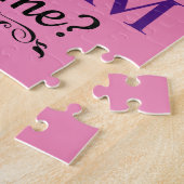 Voorstel voor haar voor Prom of Homecoming Custom Legpuzzel (Zijkant)