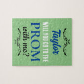 Voorstel voor Him Prom of Homecoming Custom Jigzaa Legpuzzel (Horizontaal)