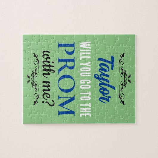 Voorstel voor Him Prom of Homecoming Custom Jigzaa Legpuzzel (Horizontaal)