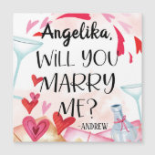 Voorstel voor huwelijk | Wil je me trouwen? Aangep (Voorkant)