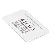 Voorstel voor zuster bridesmaid magneet (Rechterzijde)