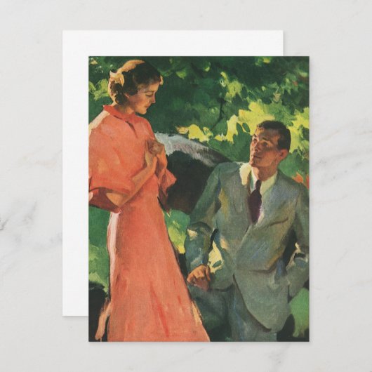 voorstel; wil je me trouwen? (Voorkant / Achterkant)