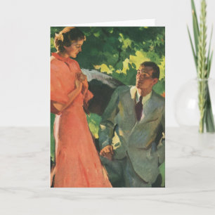 voorstel; wil je me trouwen? kaart