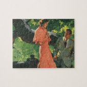 voorstel; wil je me trouwen? legpuzzel (Horizontaal)