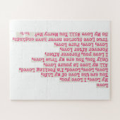 Voorstel/Wil je me trouwen? Legpuzzel (Horizontaal)