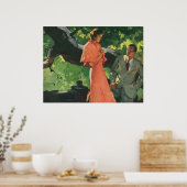  voorstel; wil je me trouwen? poster (Keuken)