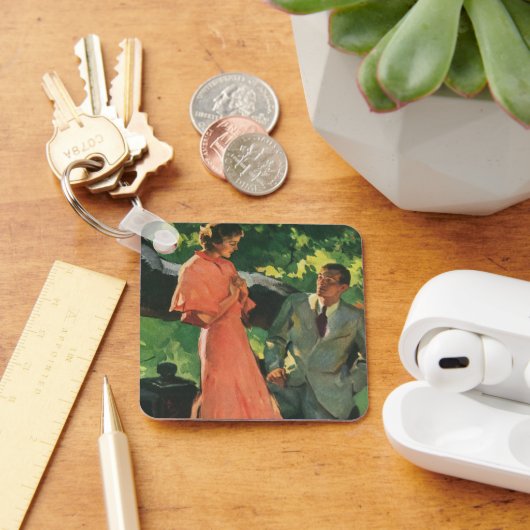  voorstel; wil je me trouwen? sleutelhanger (Bureau)