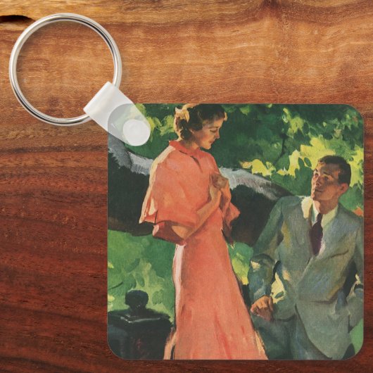  voorstel; wil je me trouwen? sleutelhanger (Voorkant)