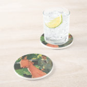  voorstel; wil je me trouwen? zandsteen onderzetter (Zijkant)