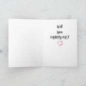 VOORSTELLEN MET HART EN LIEFDE KAART (Binnen)