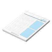 voorstelling notitieblok (Linkerzijde)