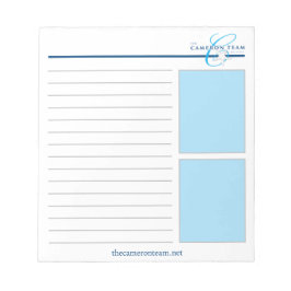 voorstelling notitieblok