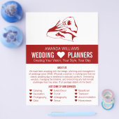 Voorstelontwerp, Reclame voor huwelijksplanner Flyer (Enkel)