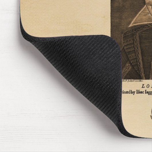 Voorstuk van Shakespeare's eerste Folio Muismat (Hoek)