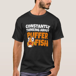 Voortdurend Denkend Aan Kogelvissen Blowfish T-shirt