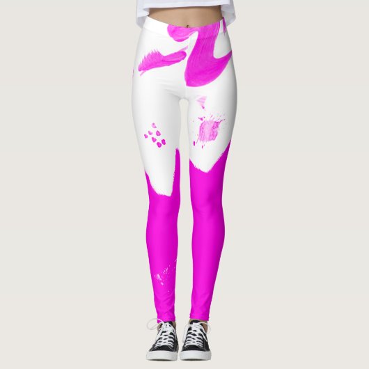 Voortdurend werk Violet Leggings (Voorkant)