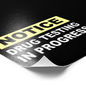 Voortdurende drugstests foto afdruk (Hoek)