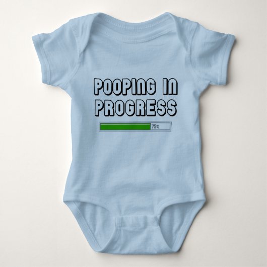 Voortdurende Pooping Romper (Voorkant)
