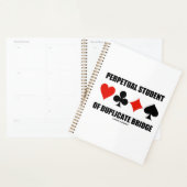 Voortdurende Student van Dubbelbrug Kaartkleuren Planner (Display)