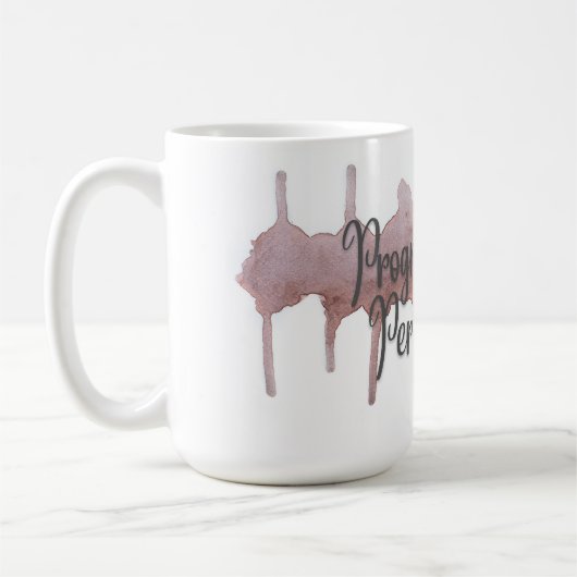 Voortgang bij de Mok van de verf van de Perfectie (Links)