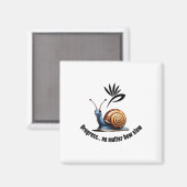 Voortgang..hoe langzaam sticker magneet (Voorkant / Achterkant)