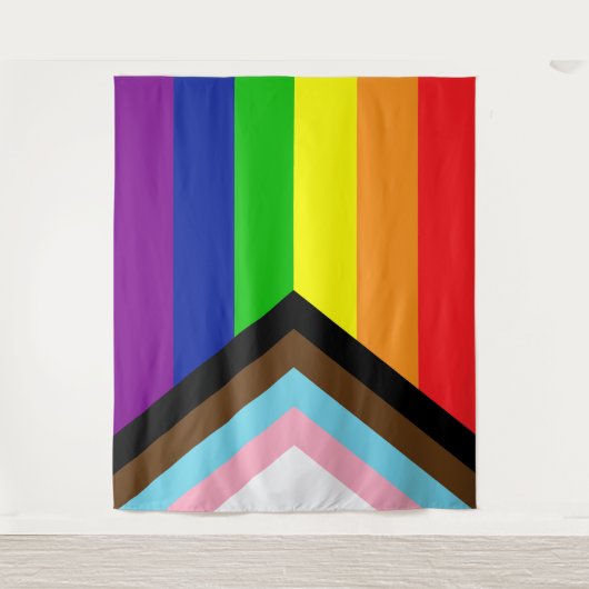 Voortgang LGBT Flag Reboot - trans & POC inclusief Wandkleed (Voorkant)