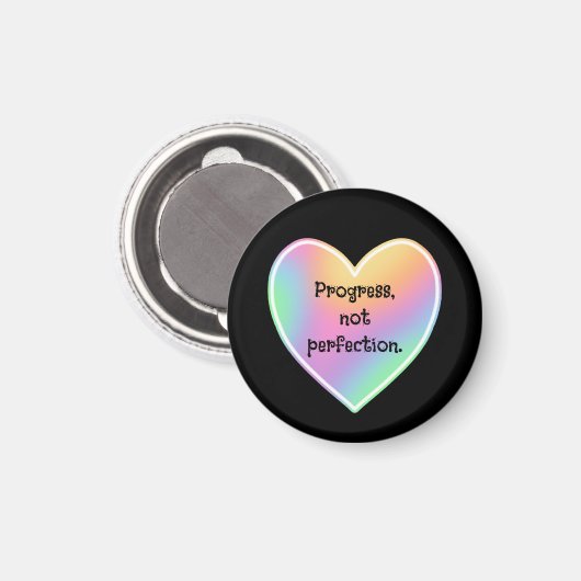 Voortgang niet perfecte regenboogmagneet magneet (Voorkant / Achterkant)