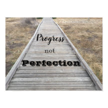 Voortgang niet perfectie