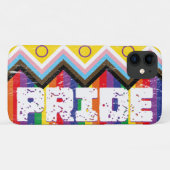 Voortgang Regenboog LGBTQ Case-Mate iPhone Case (Achterkant (horizontaal))