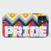 Voortgang Regenboog LGBTQ Case-Mate iPhone Case (Achterkant (horizontaal))