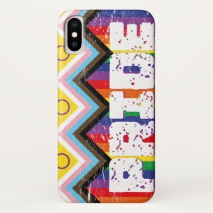 Voortgang Regenboog LGBTQ Case-Mate iPhone Case
