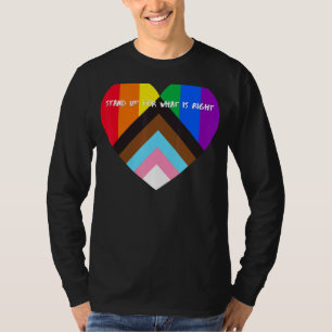 Voortgang van de hartslag staat op voor wat Ri is T-shirt
