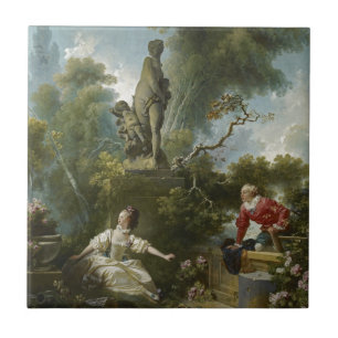 Voortgang van de liefde: De rendezvous van Fragona Tegeltje