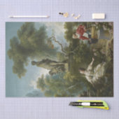 Voortgang van de liefde: De rendezvous van Fragona Tissuepapier (Craft)