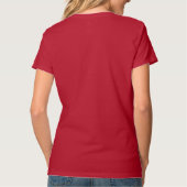 Voortgang vrouwen Basic V-Neck T-Shirt (Achterkant)