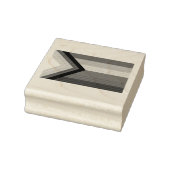 Voortgangs Pride Vlag LGBTQ+ Rubberstempel (Stempel)