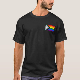 Voortgangs Pride Vlag LGBTQ+ T-shirt