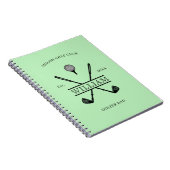 Voortgangslogboek Golfer Cross Club Notitieboek (Rechterzijde)